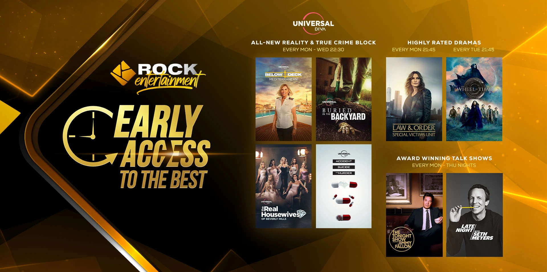 Why Wait? Get “Early Access to the Best” Only on ROCK Entertainment