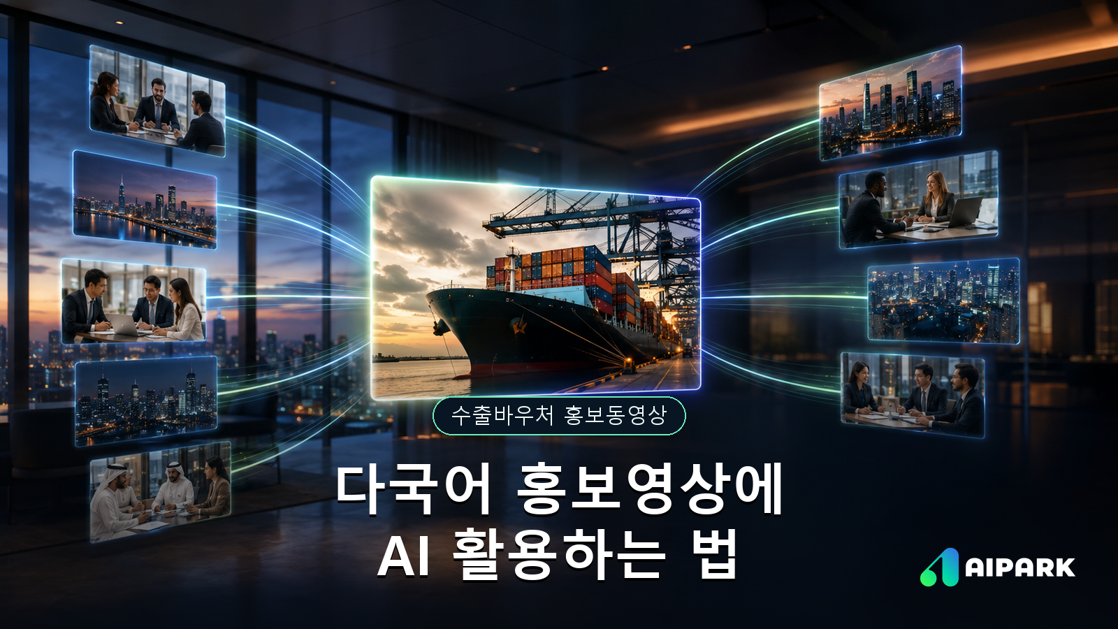 수출바우처, 다국어 홍보영상에 AI 활용하는 법