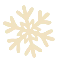 Delicate pale yellow paper snowflake with intricate symmetrical design