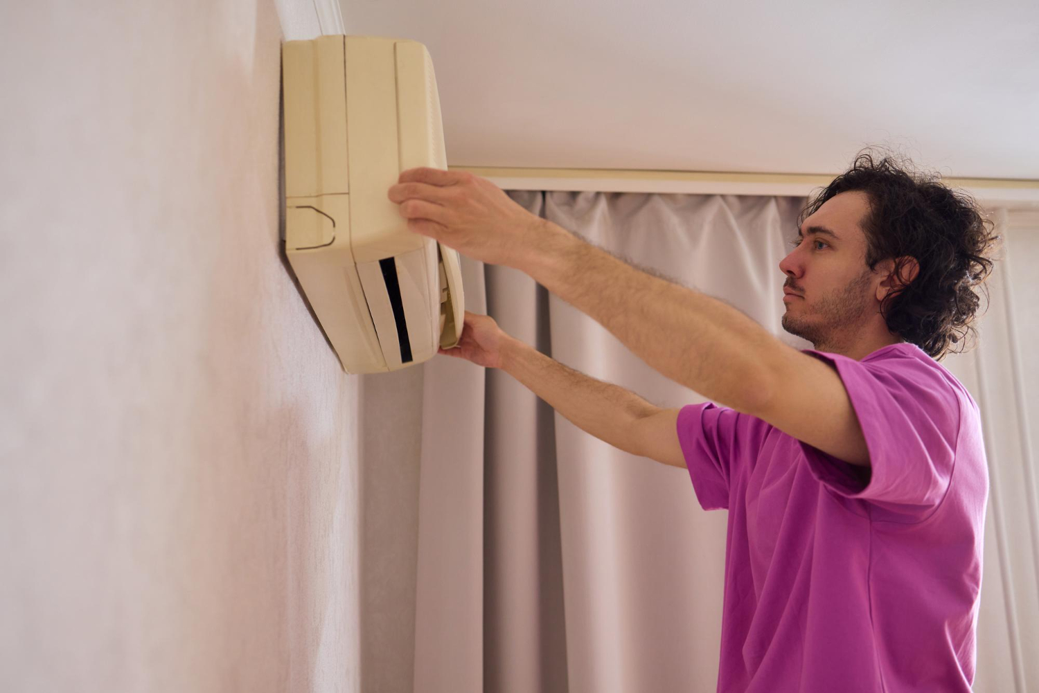 What To Do When Your AC Makes Hissing Or Bubbling Sounds In Jamesburg?