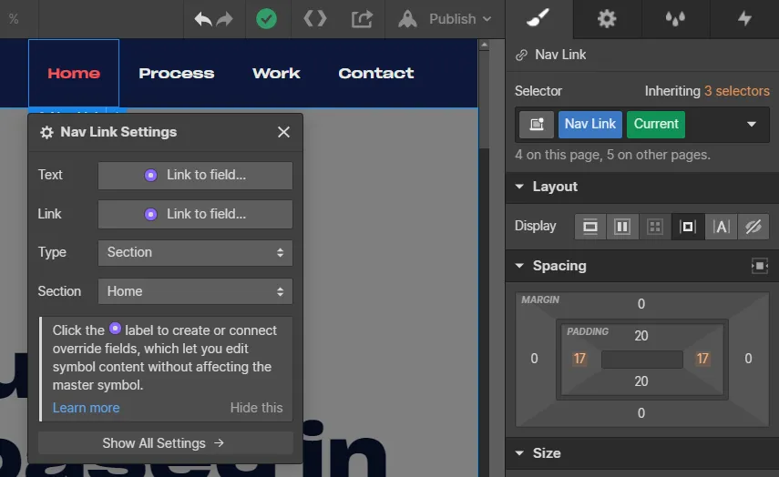 Link to page section on another page (workaround for 'current: state') - General - Forum | Webflow