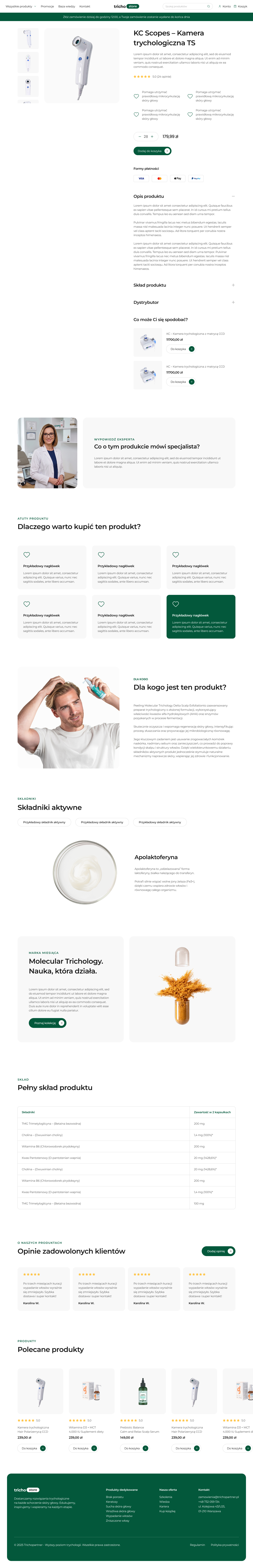 B2C — karta produktu