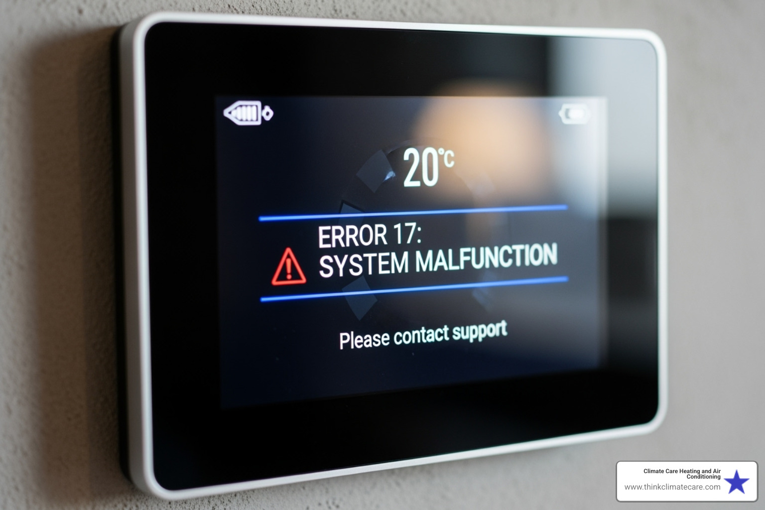 thermostat error or noisy AC unit - top hvac repair sacramento area