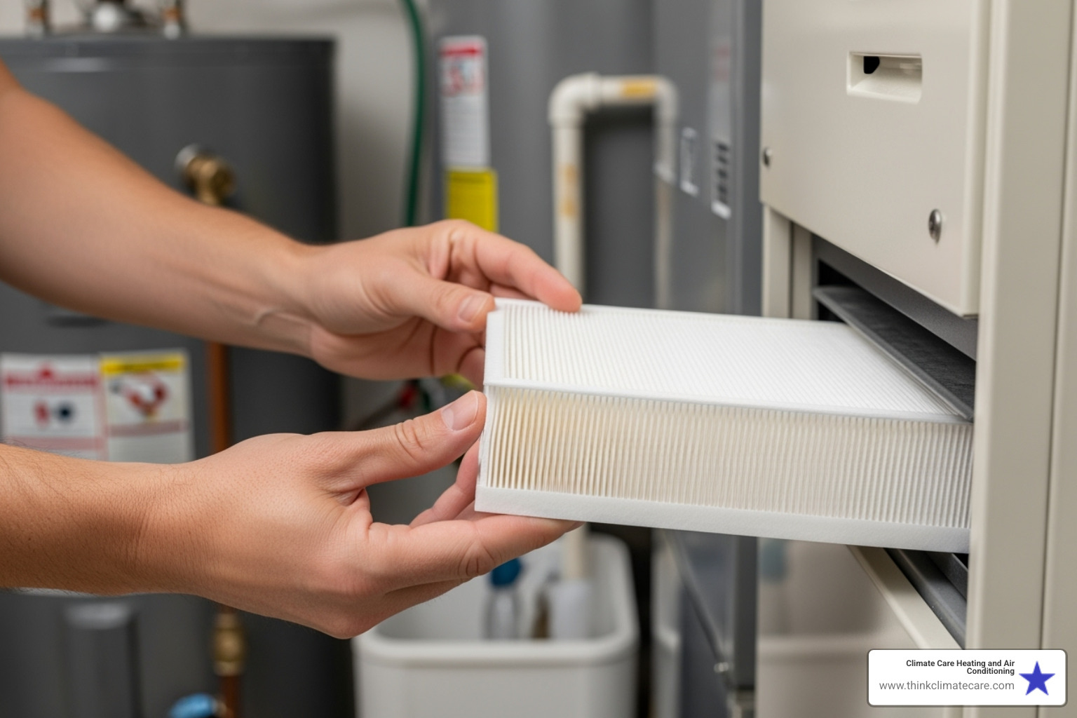 homeowner easily changing an HVAC filter - best heating installation manteca ca homeowner easily changing an HVAC filter - best heating installation manteca ca