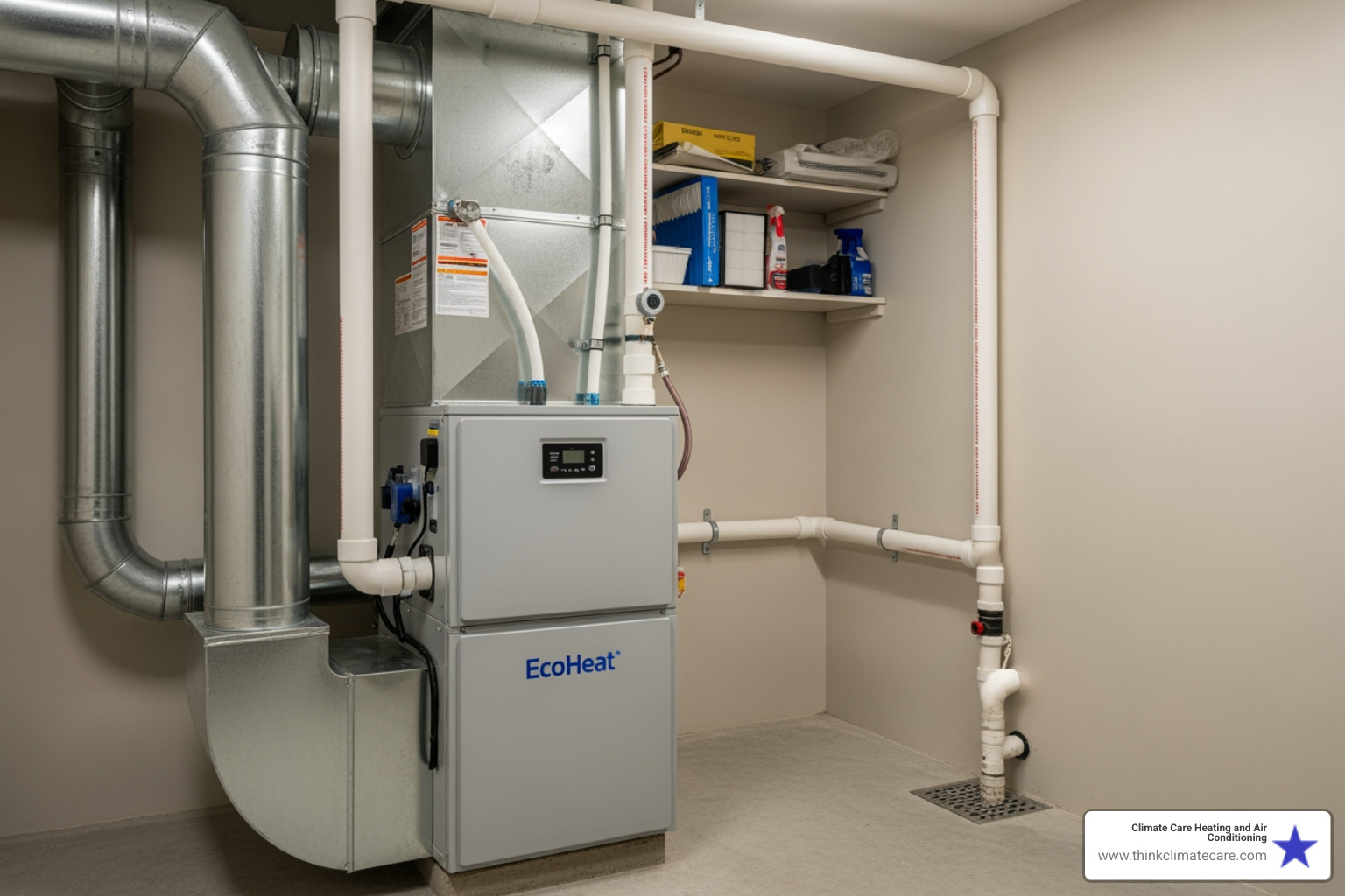 modern high-efficiency gas furnace - furnace installation in lathrop ca