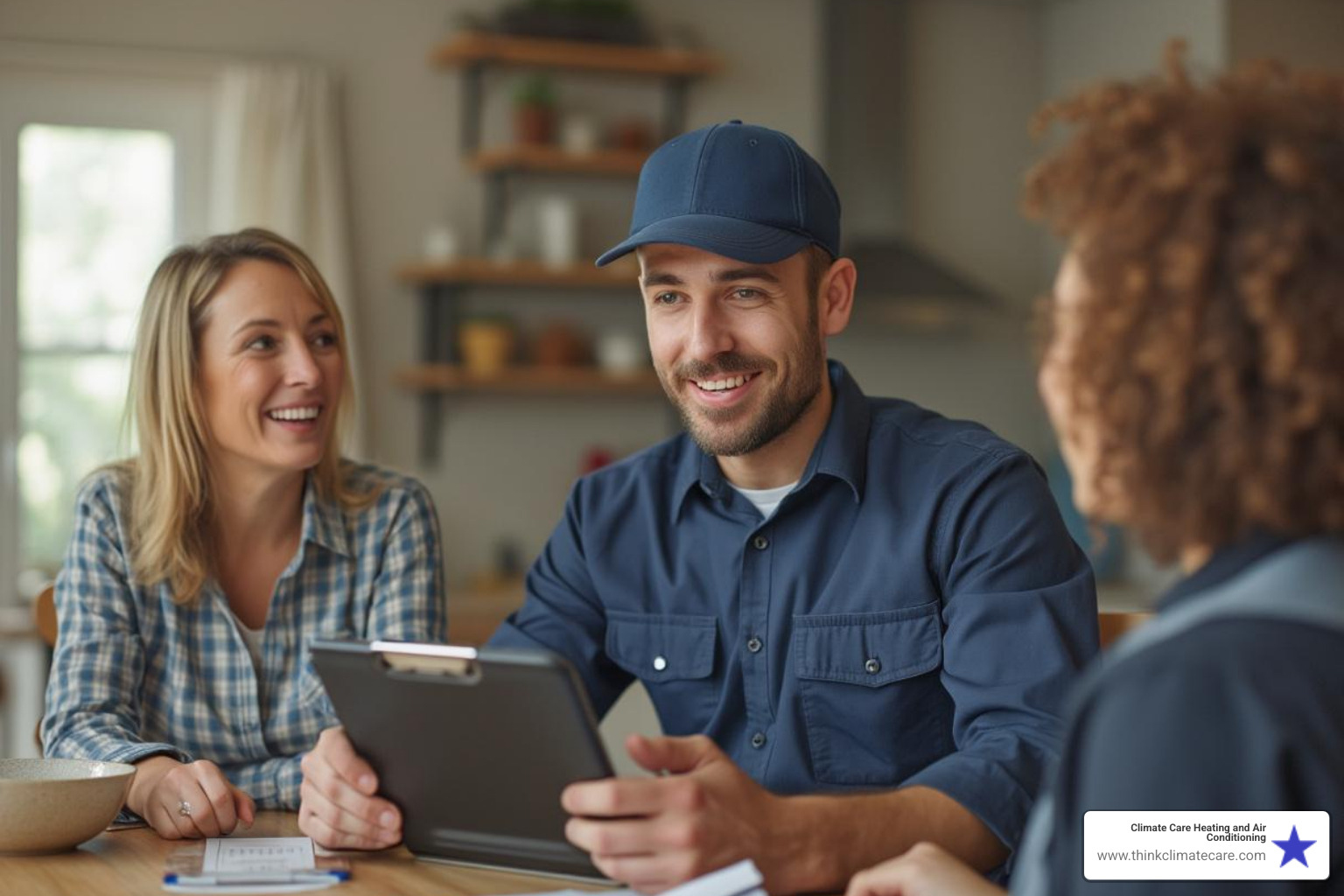 HVAC technician scheduling a free estimate - do any hvac companies in sacramento offer free estimates