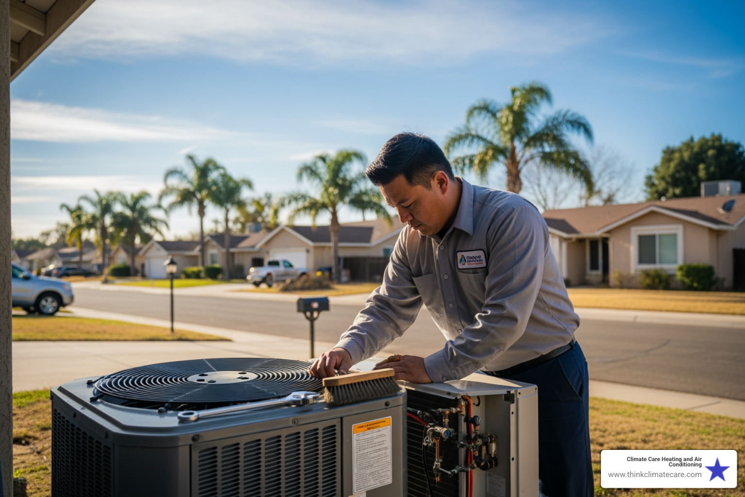 Infographic showing three key benefits of regular HVAC maintenance: a dollar sign with downward arrow representing 25% energy savings, a calendar showing extended 10-15 year system lifespan, and a shield icon indicating 90% fewer unexpected breakdowns - hvac maintenance in turlock, ca