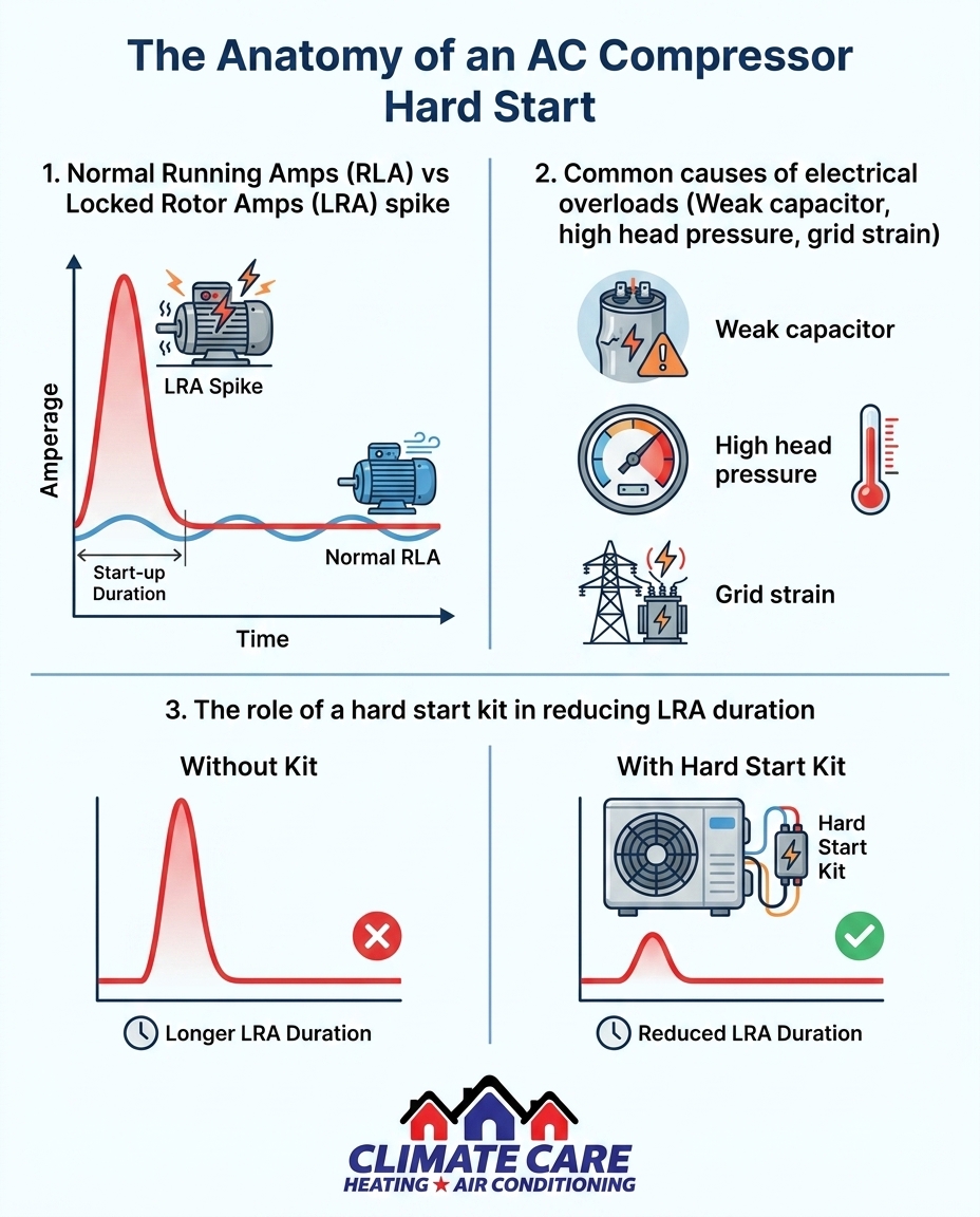 The Anatomy of an AC Compressor Hard Start