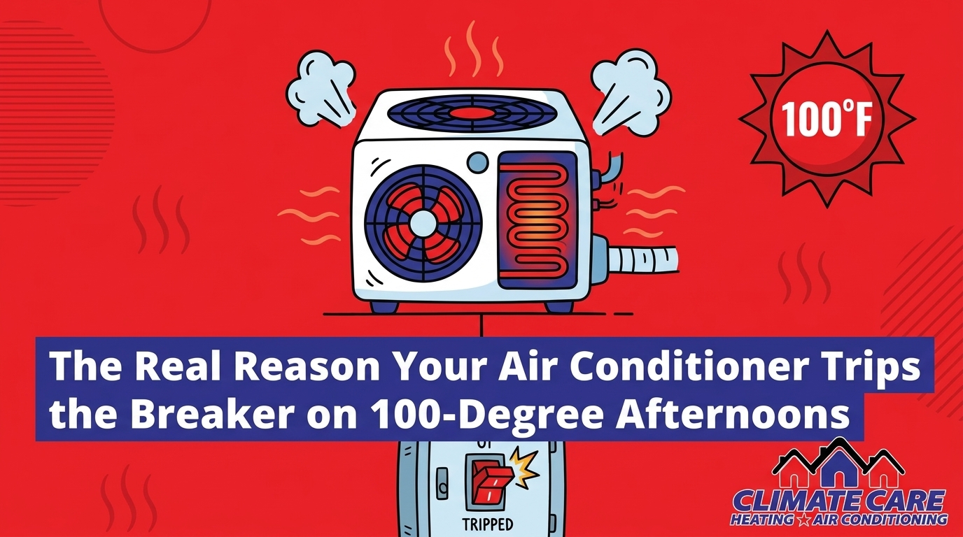 The Real Reason Your Air Conditioner Trips the Breaker on 100-Degree Afternoons