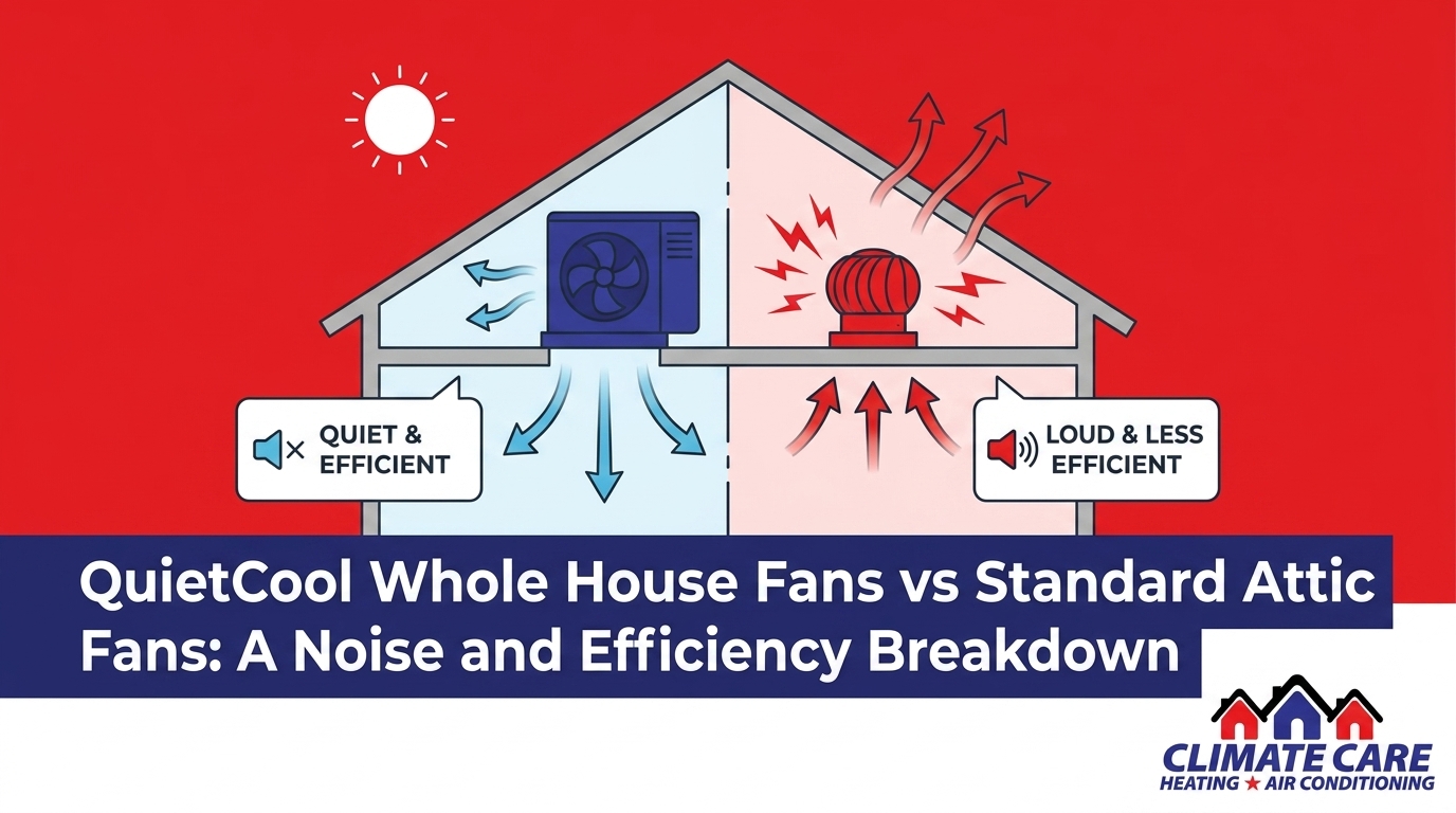 QuietCool Whole House Fans vs Standard Attic Fans: A Noise and Efficiency Breakdown