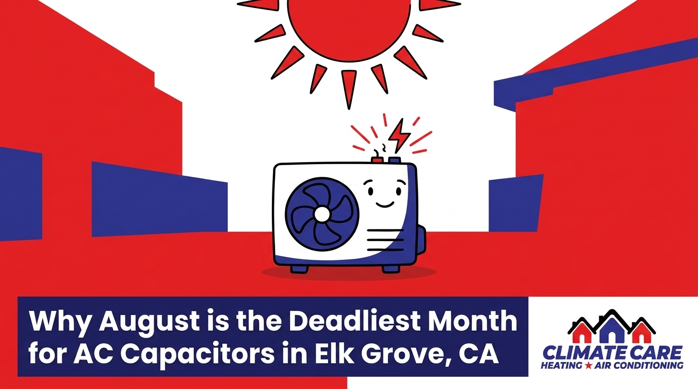 Why August is the Deadliest Month for AC Capacitors in Elk Grove