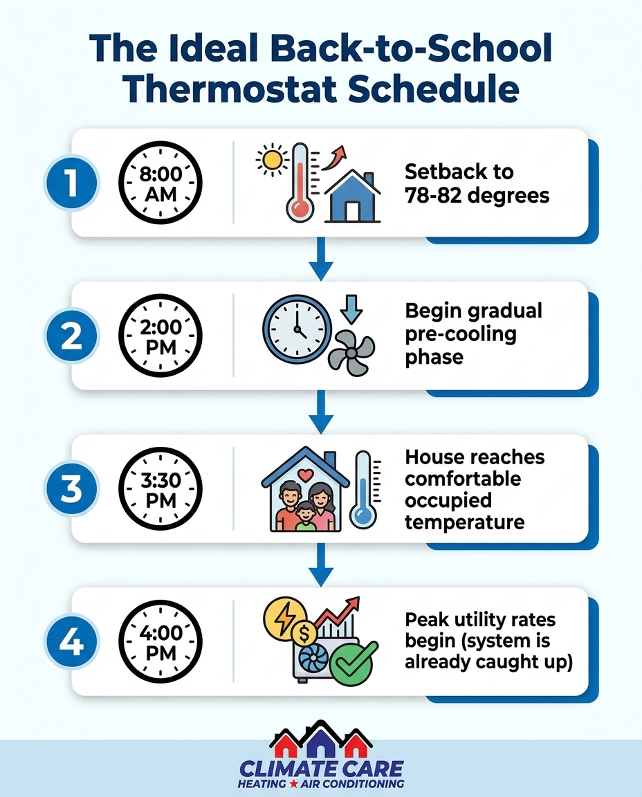 The Ideal Back-to-School Thermostat Schedule