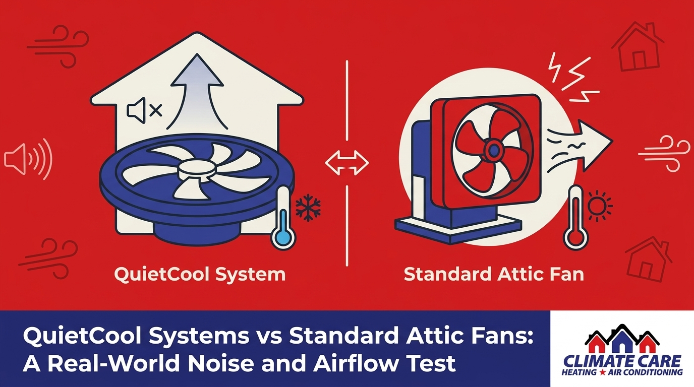 QuietCool Systems vs Standard Attic Fans: A Real-World Noise and Airflow Test