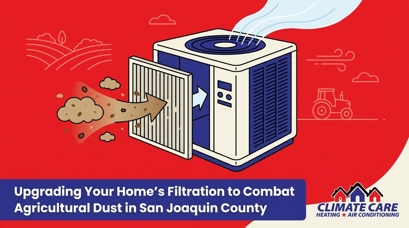 Upgrading Your Home's Filtration to Combat Agricultural Dust in San Joaquin County