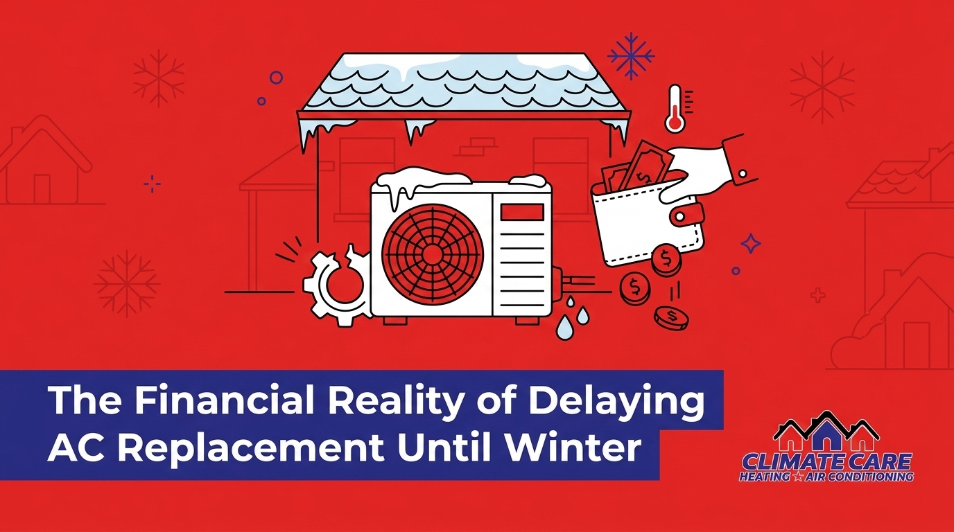 The Financial Reality of Delaying Your AC Replacement Until Winter