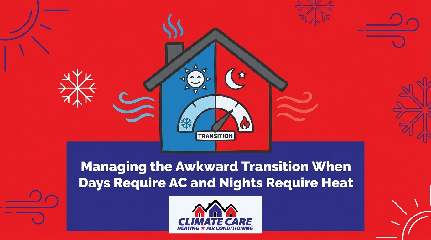 Managing the Awkward Transition When Days Require AC and Nights Require Heat