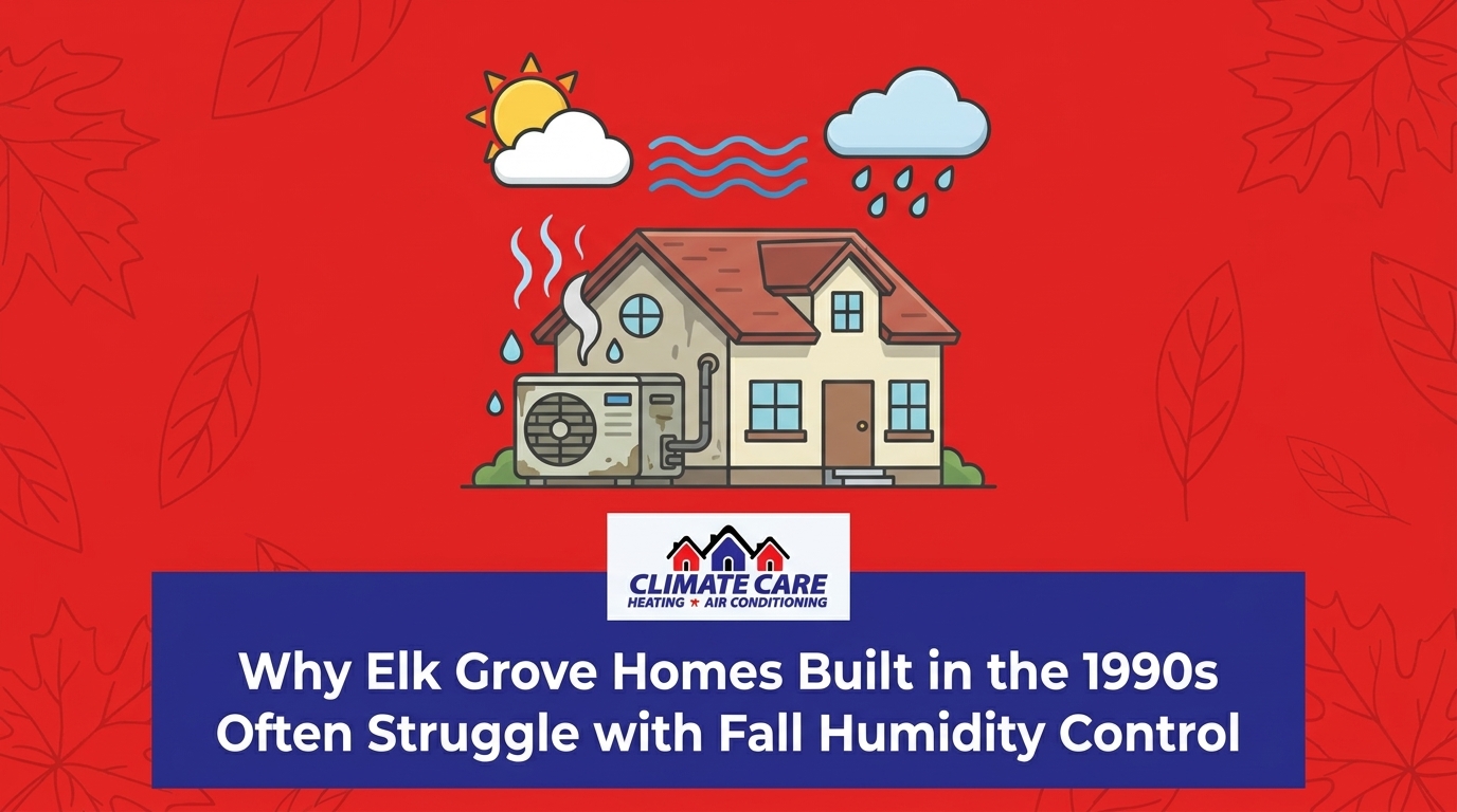Why Elk Grove Homes Built in the 1990s Often Struggle with Fall Humidity Control