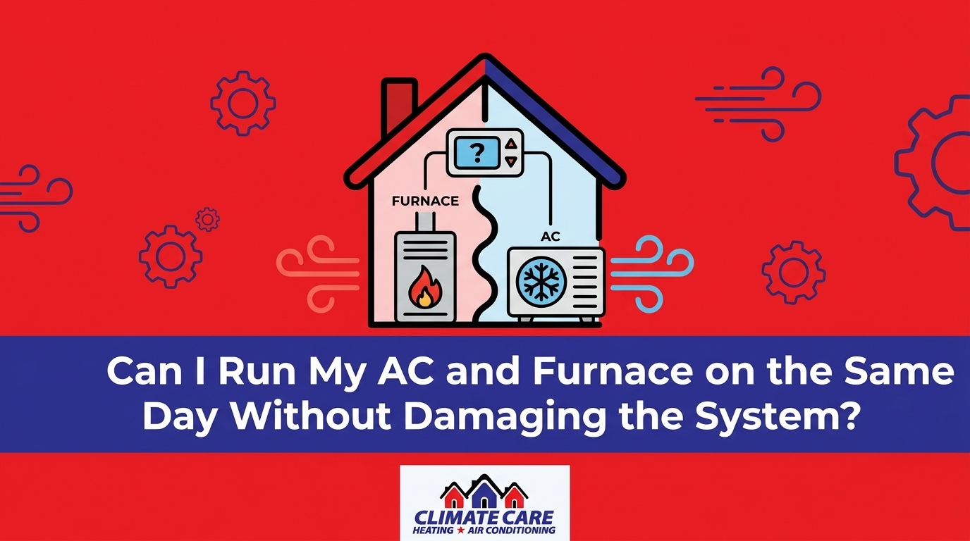 Can I Run My AC and Furnace on the Same Day Without Damaging the System?