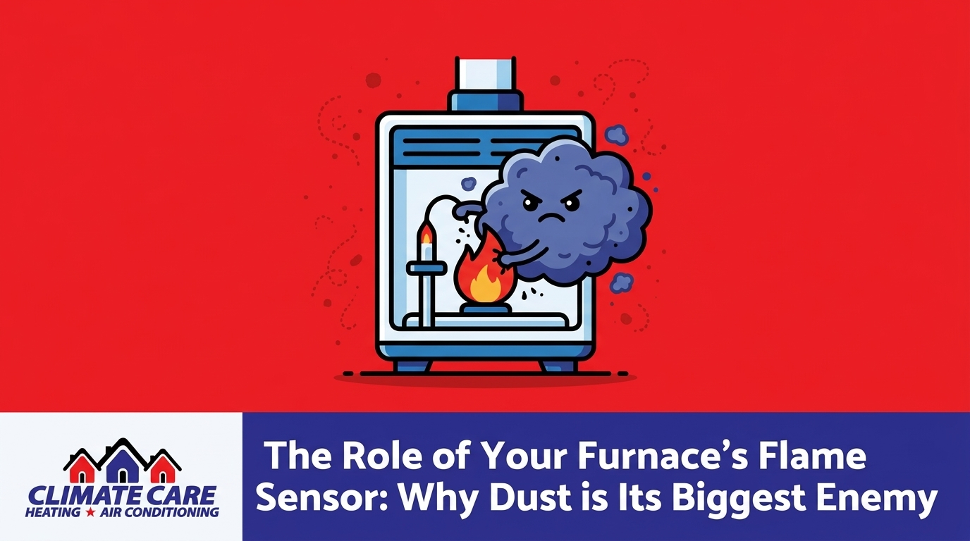 The Role of Your Furnace's Flame Sensor and Why Dust is Its Biggest Enemy