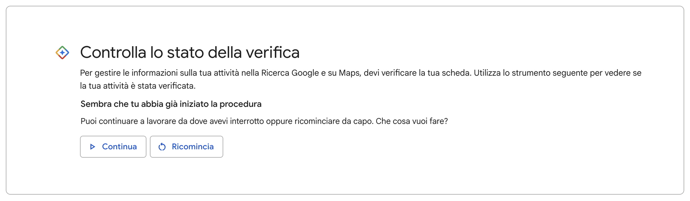 verification status tool google business profile