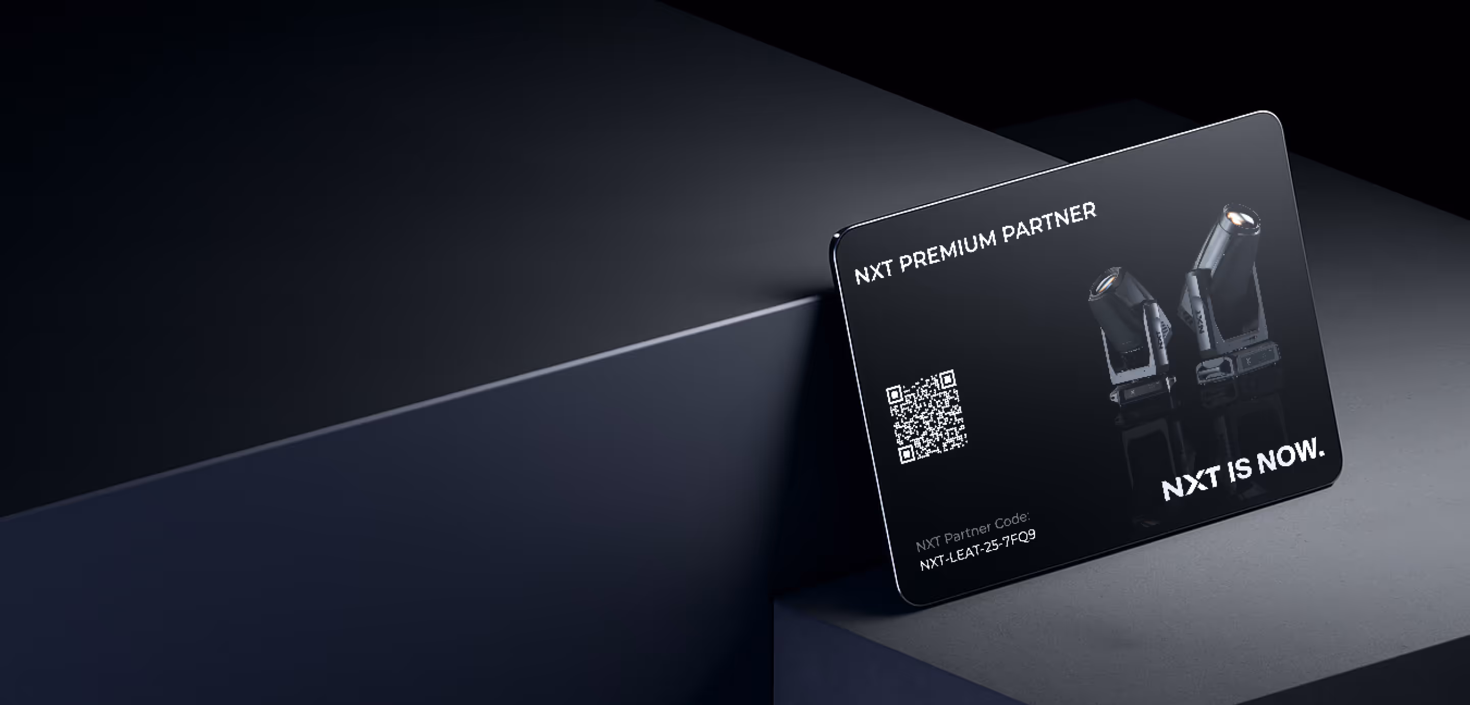 NXT premium partner card