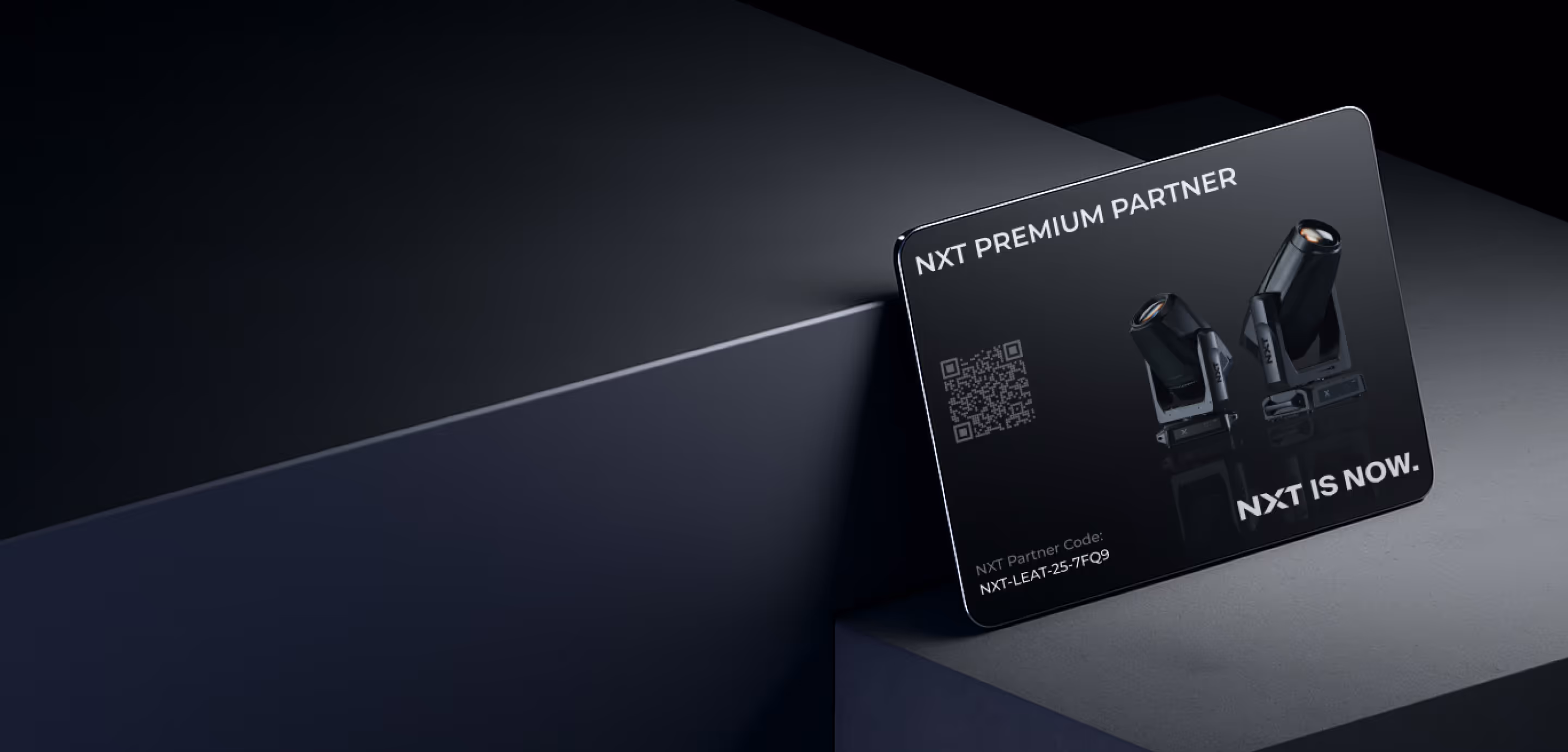 NXT premium partner card