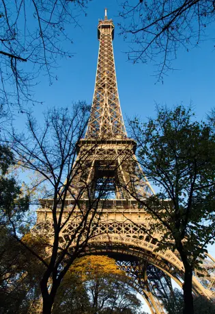 vue tour eiffel paris 