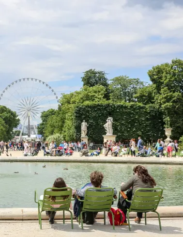 jardin des tuileries paris proche de yuna saint honore
