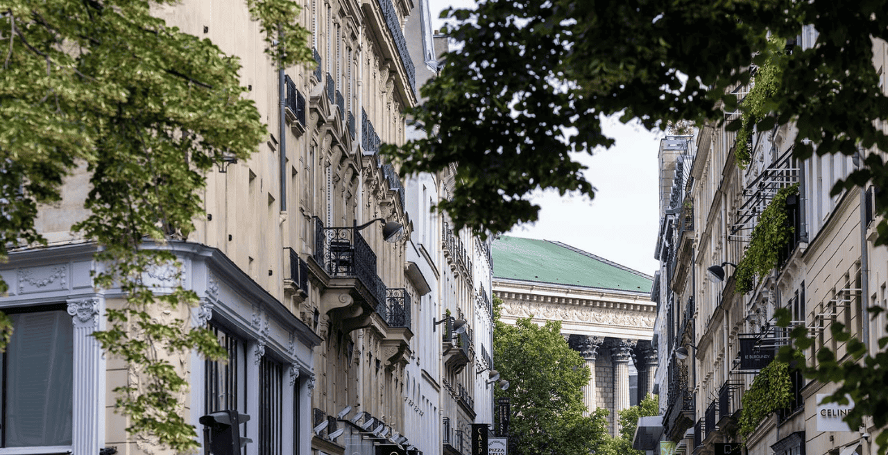 Exterior view of a Yuna Apartments Paris building, featuring elegant Parisian architecture.