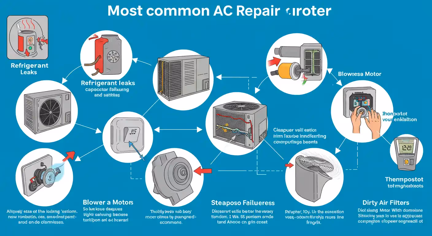 The Most Common AC Repairs That We Encounter