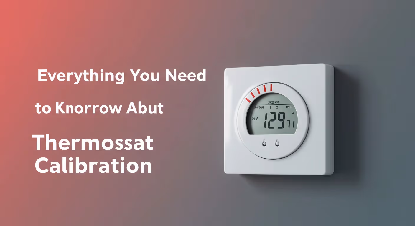 Everything You Need to Know about Thermostat Calibration