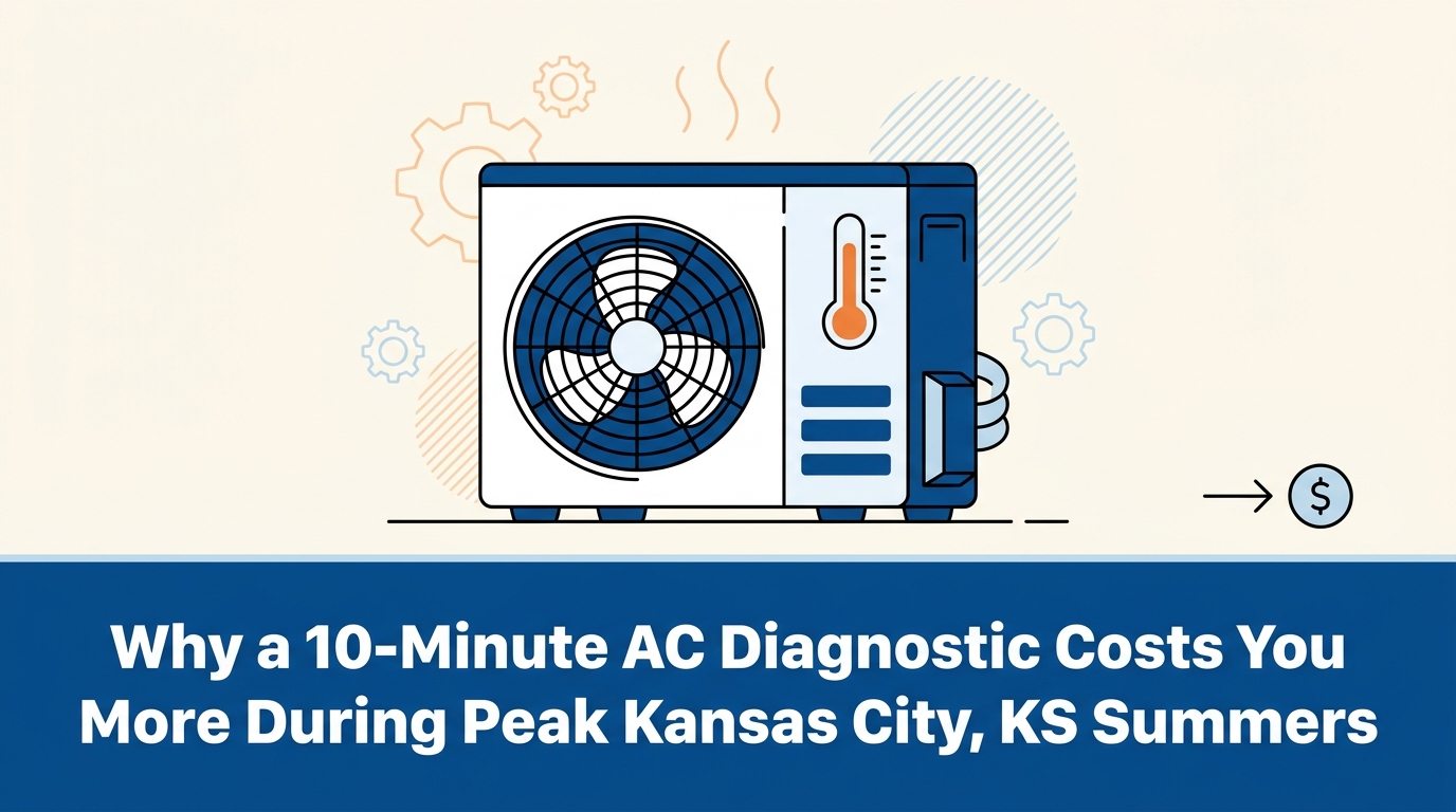 The Hidden Cost of Rushed AC Diagnostics During Peak Kansas City Summers
