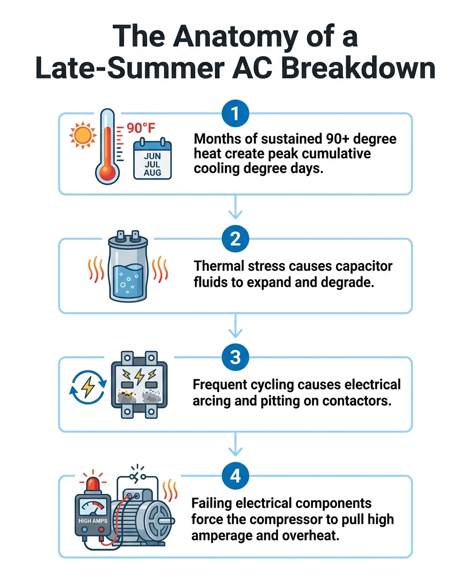 The Anatomy of a Late-Summer AC Breakdown