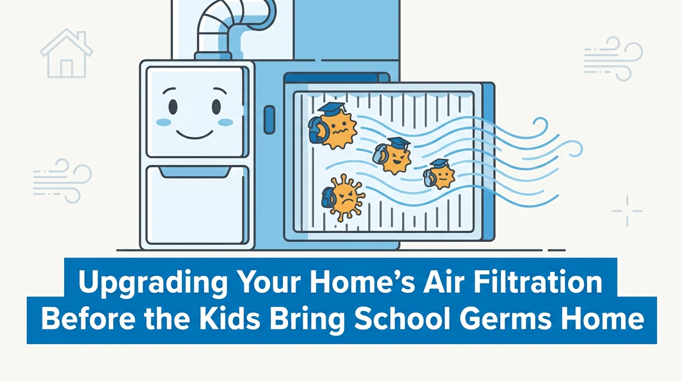 Upgrading Your Home's Air Filtration Before the Kids Bring School Germs Home