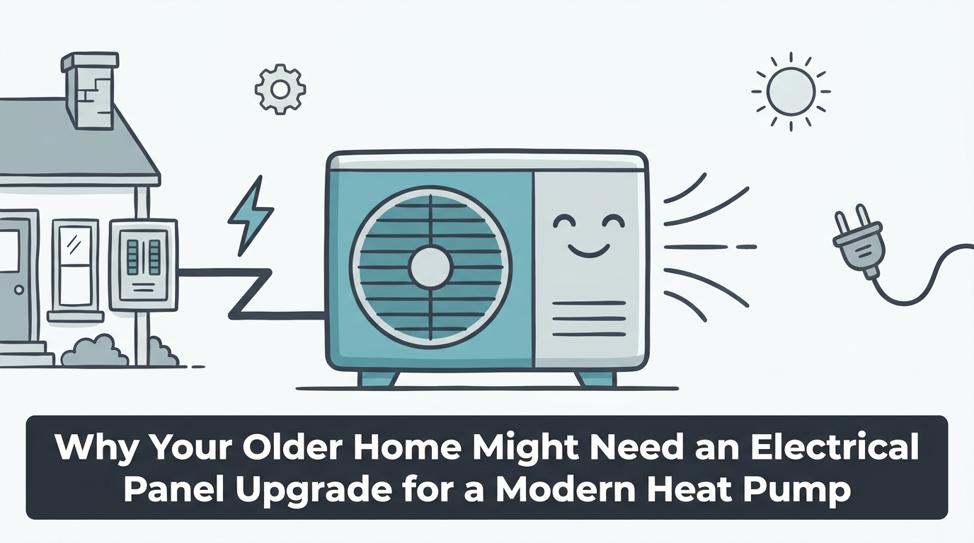 Why Your Older Home Might Need an Electrical Panel Upgrade for a Modern Heat Pump