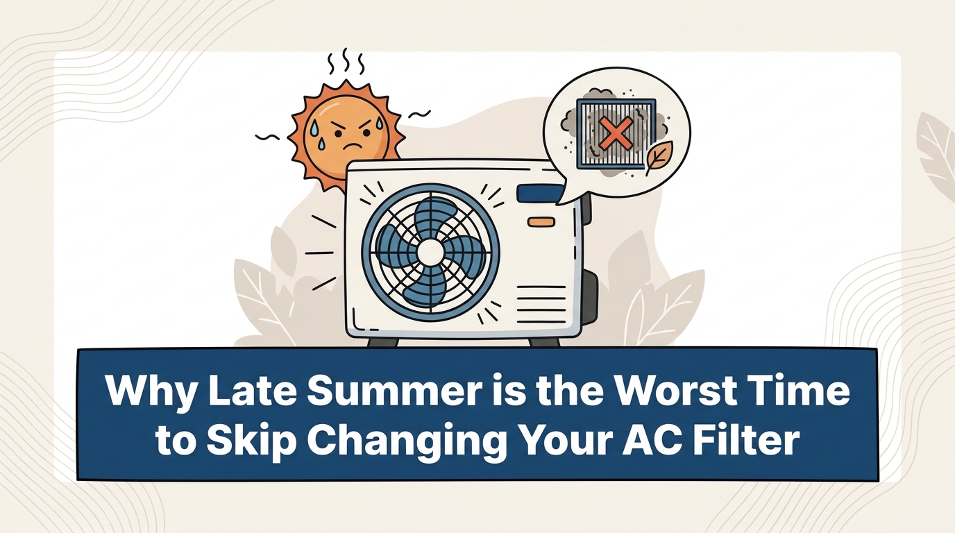 Why Late Summer is the Worst Time to Skip Changing Your AC Filter