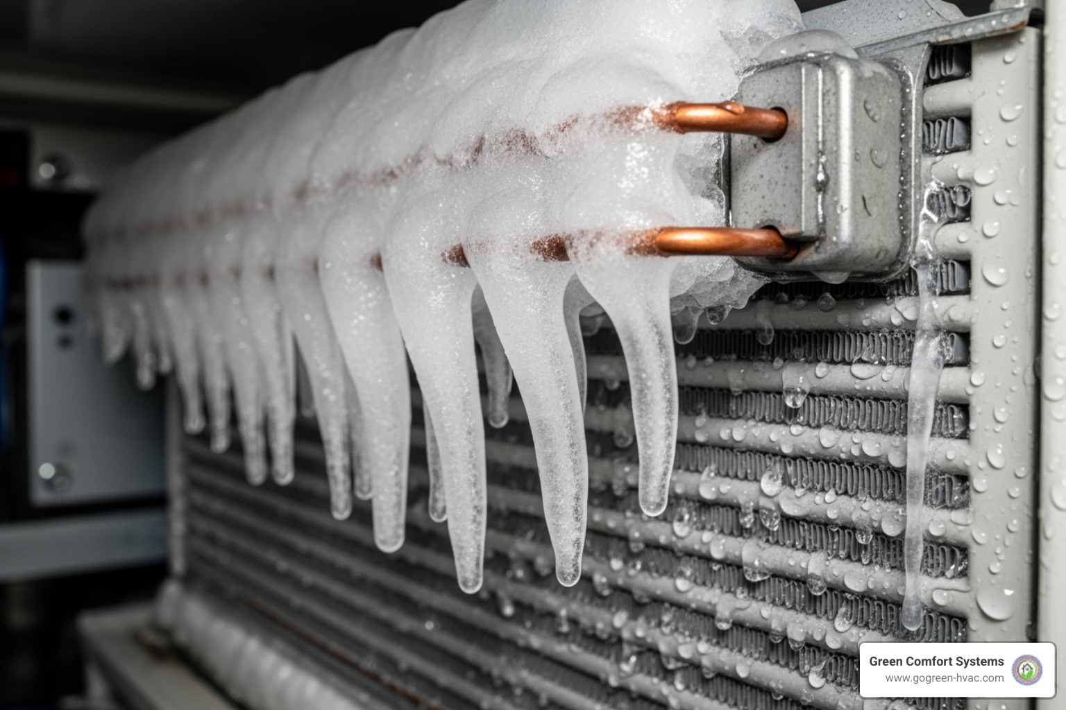 frozen evaporator coil - AC not cooling