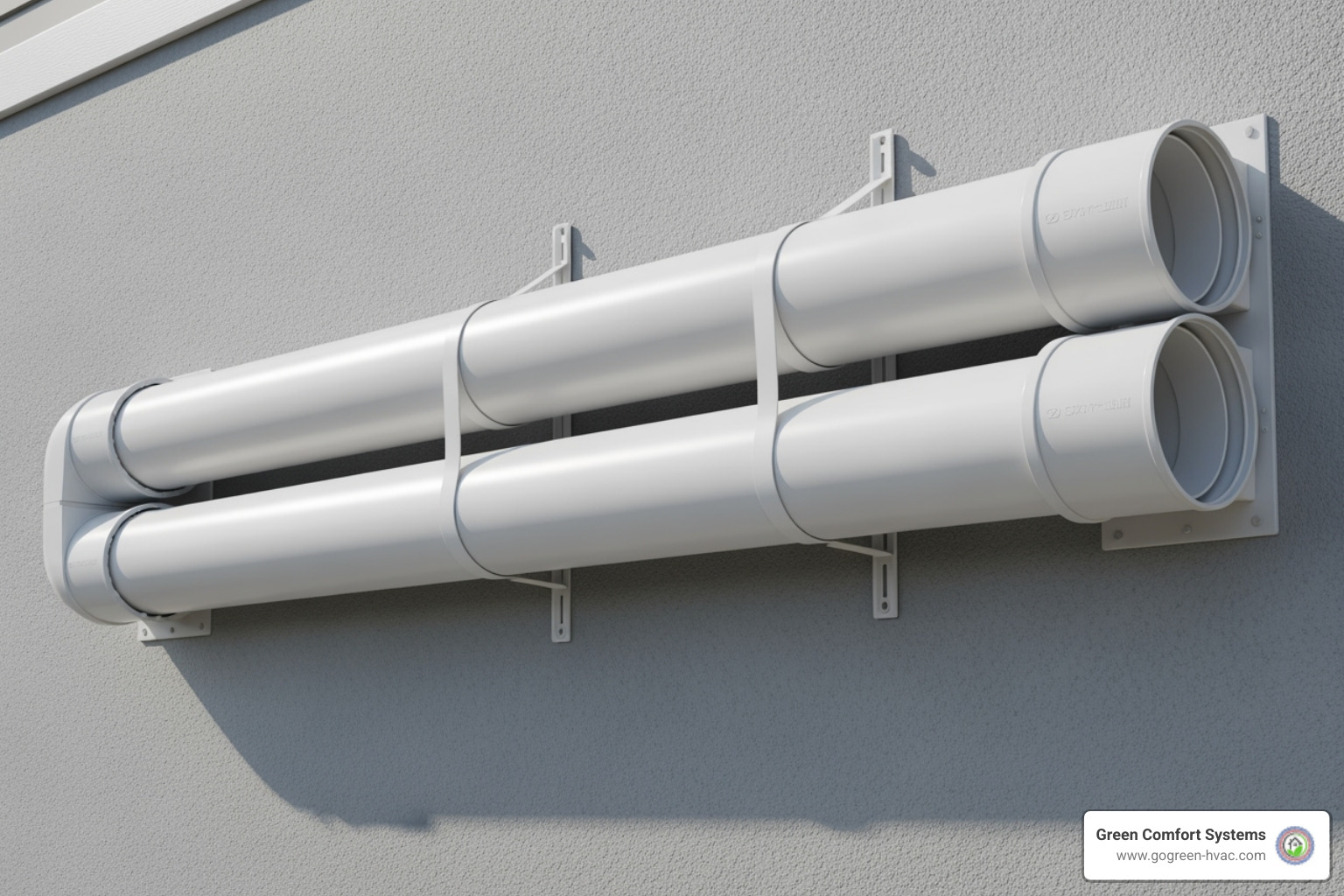 proper PVC venting for a high-efficiency tankless unit - tankless water heater installation
