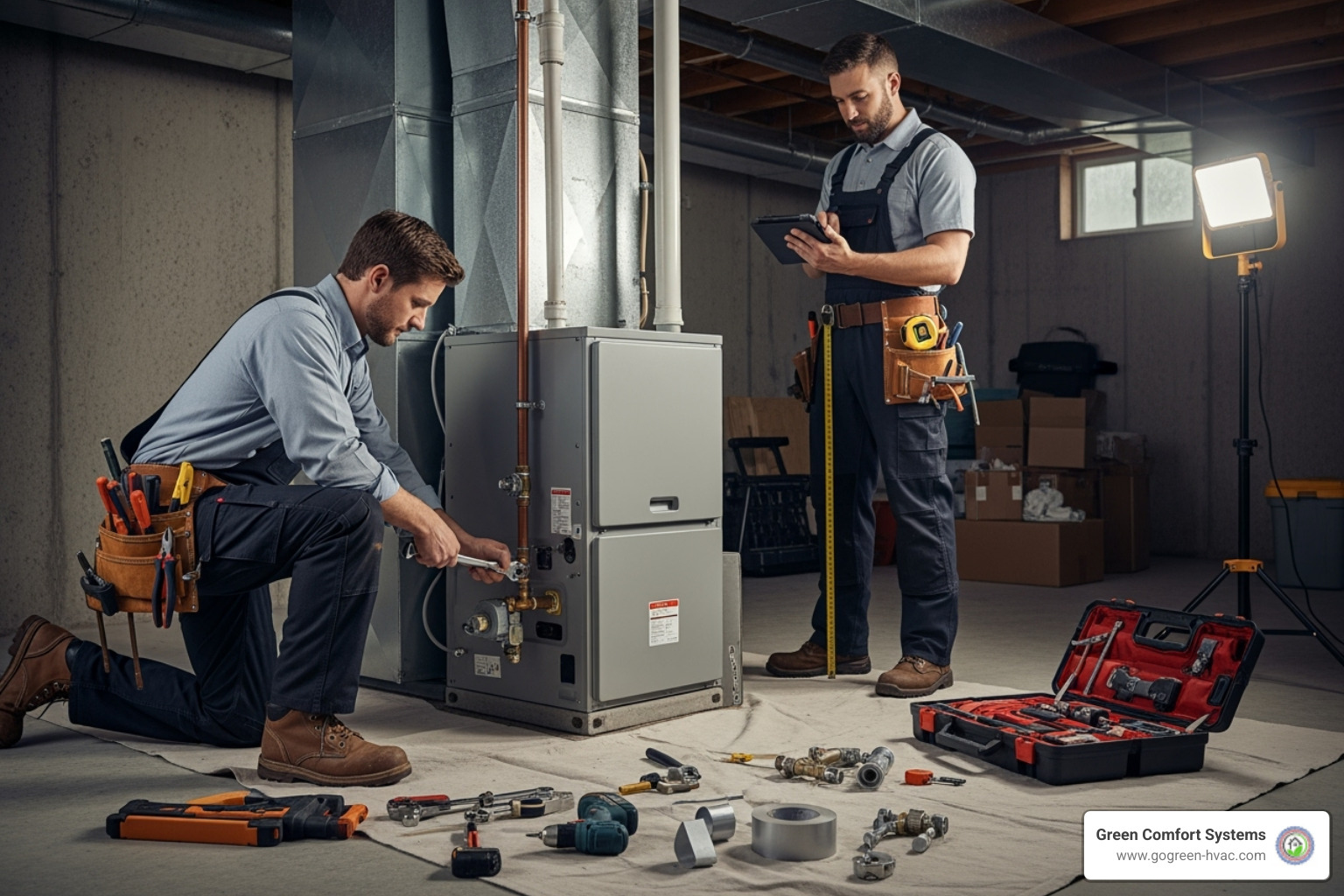 Expert Furnace Installation: Heating Up Your Home with the Right Pros