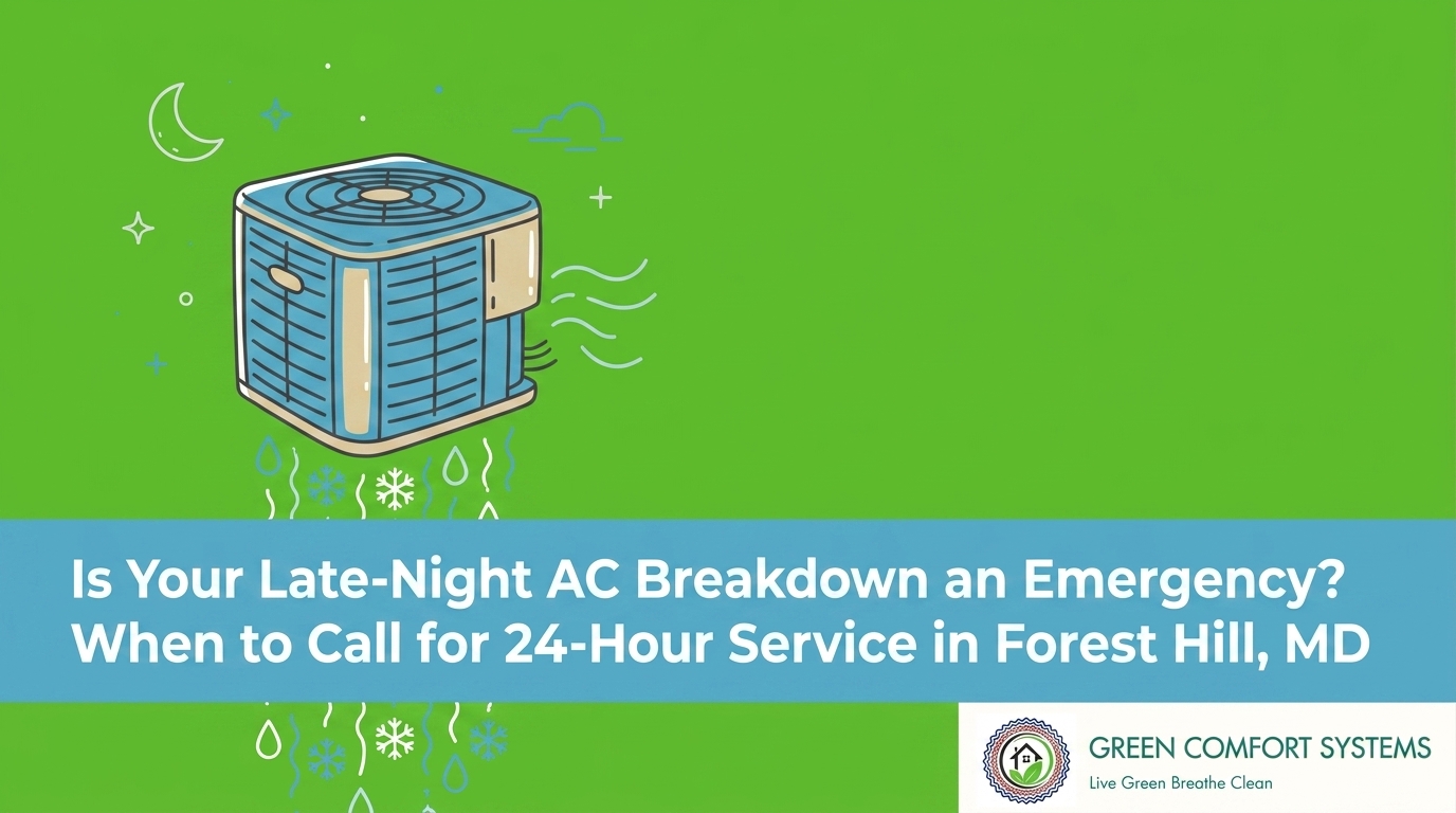 Is Your Late-Night AC Breakdown an Emergency? When to Call for 24-Hour Service in Forest Hill