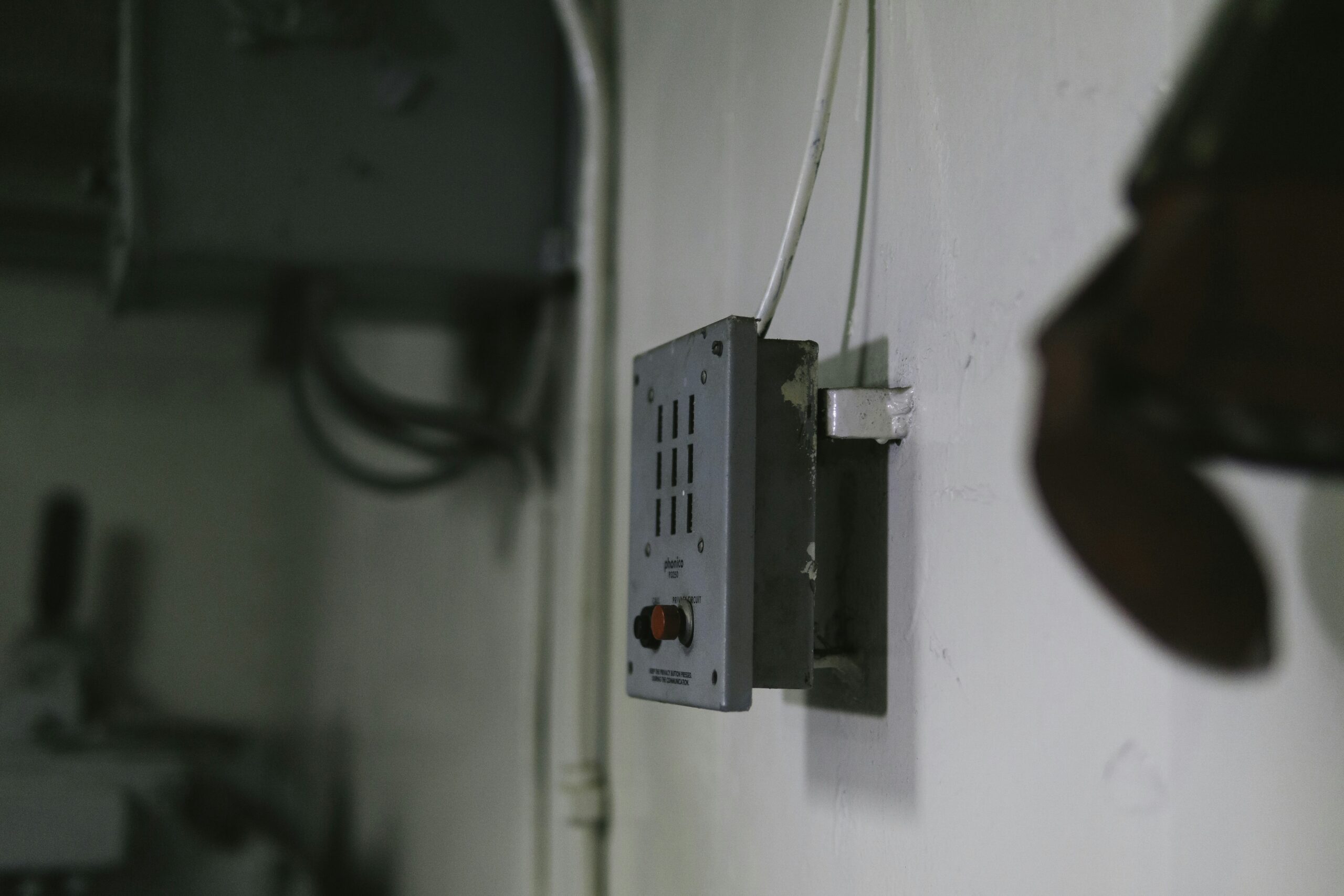 A carbon monoxide detector in a home. - furnace installation process A carbon monoxide detector in a home. - furnace installation process