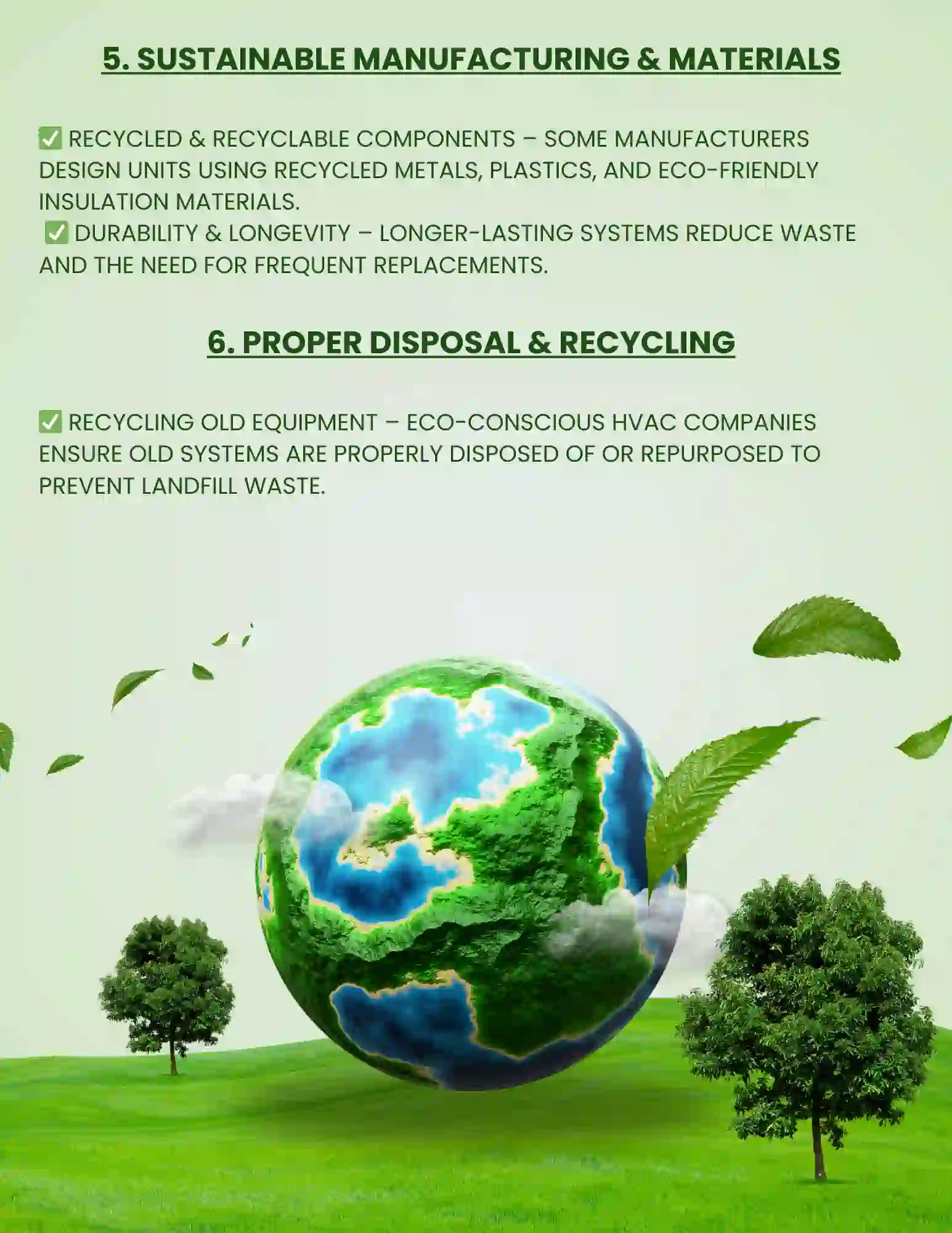 How can HVAC Equipment be Environmentally friendly? | Green Comfort Systems