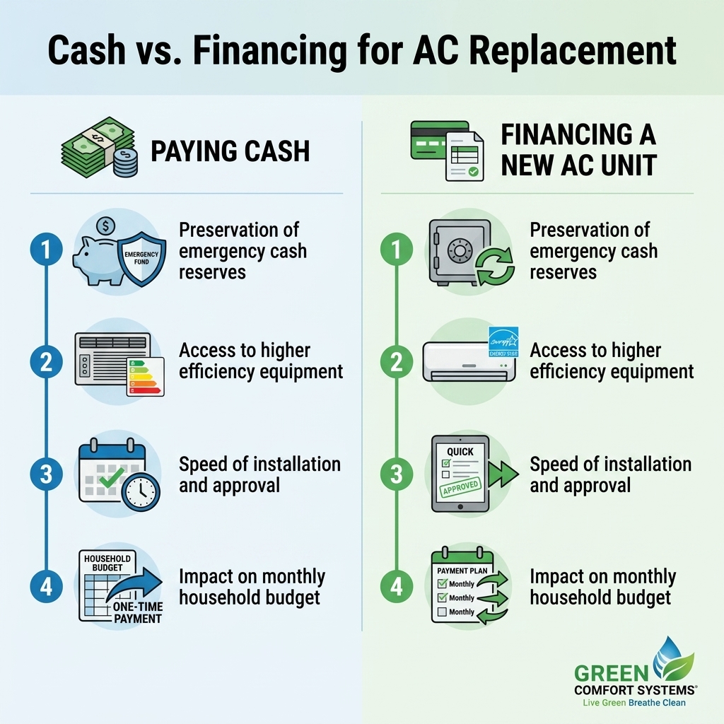 Cash vs. Financing for AC Replacement