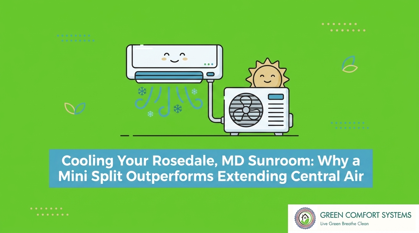 Adding a Mini Split to Your Rosedale Sunroom: Cooling Spaces Your Main AC Can't Reach