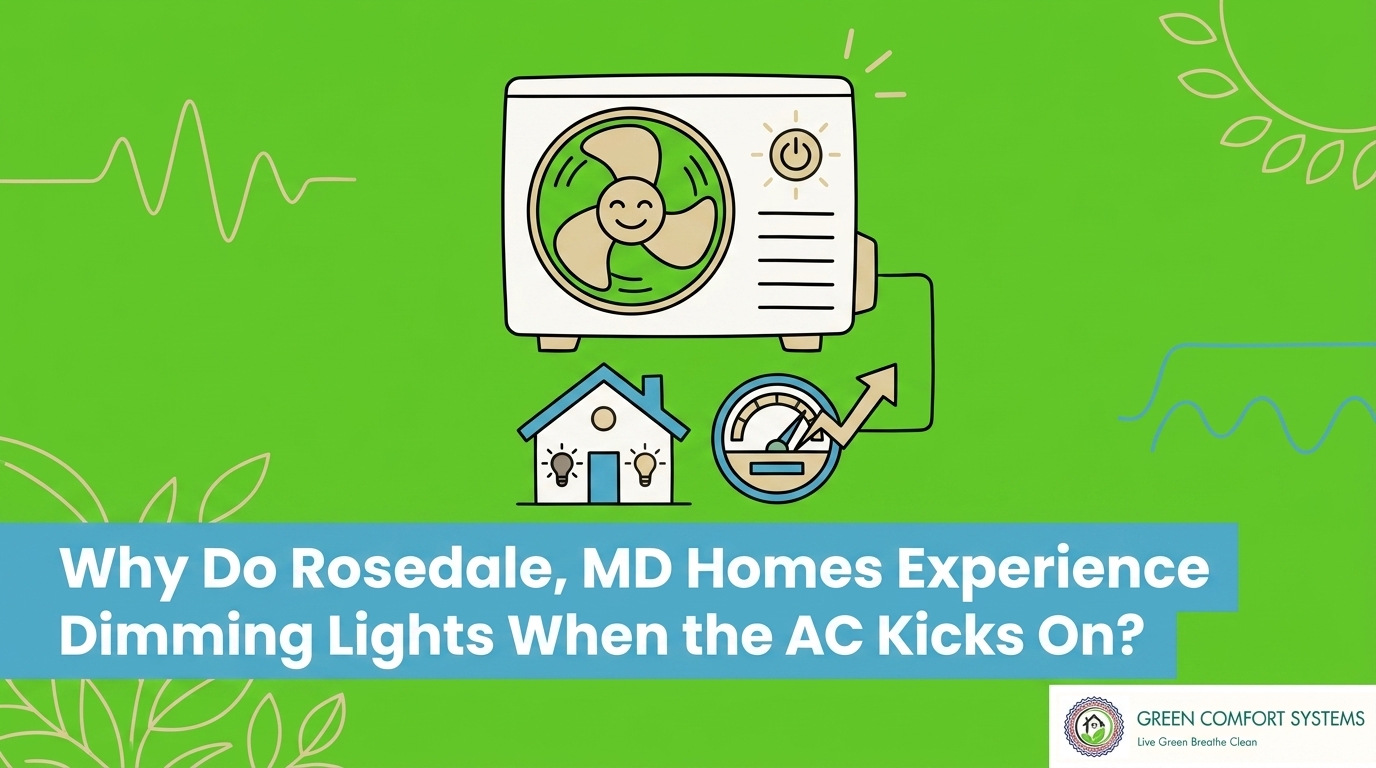 Why Rosedale Homes Experience Dimming Lights When the AC Kicks On