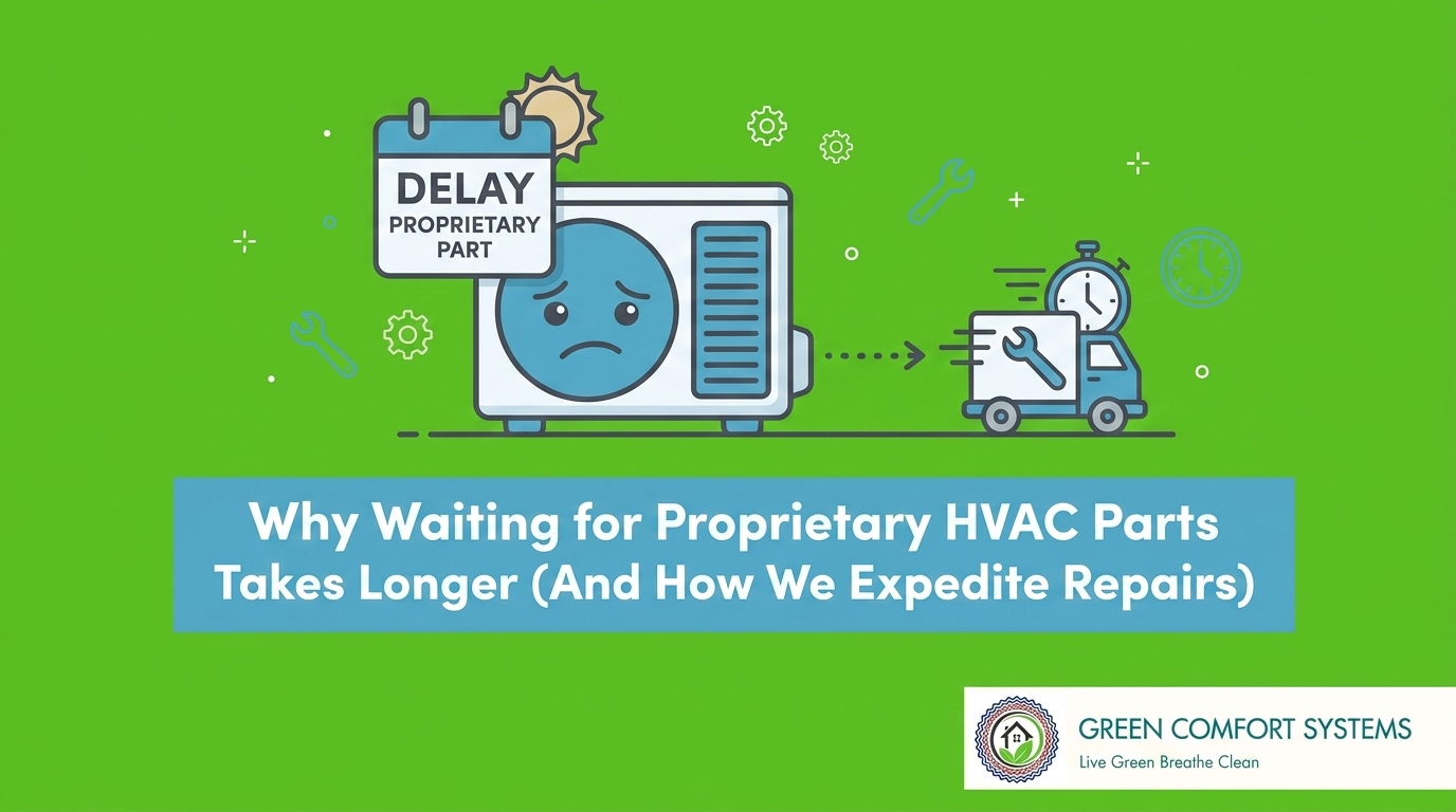 Why Waiting for Proprietary HVAC Parts Takes Longer (And How We Expedite Repairs)