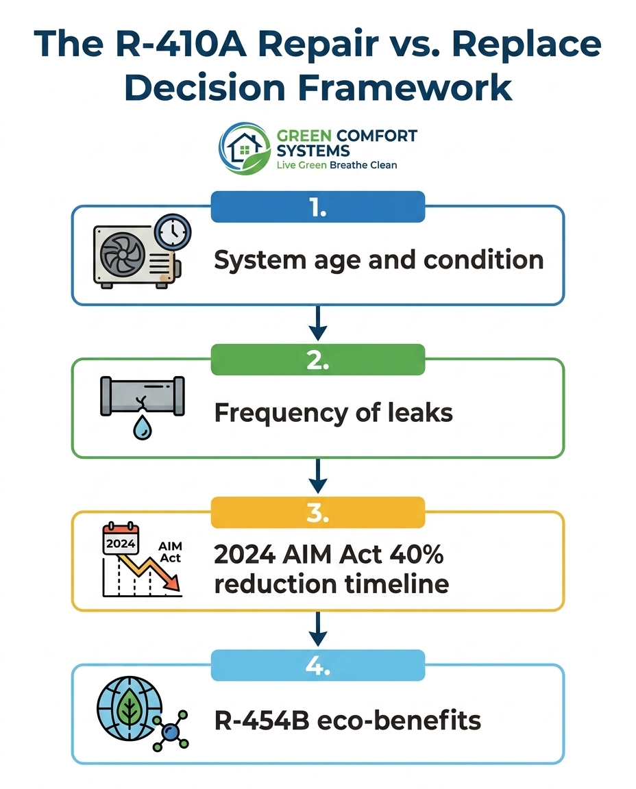 The R-410A Repair vs. Replace Decision Framework