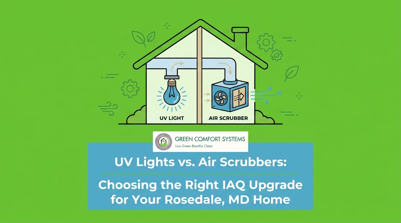 UV Lights vs. Air Scrubbers: Choosing the Right IAQ Upgrade for Your Rosedale Home