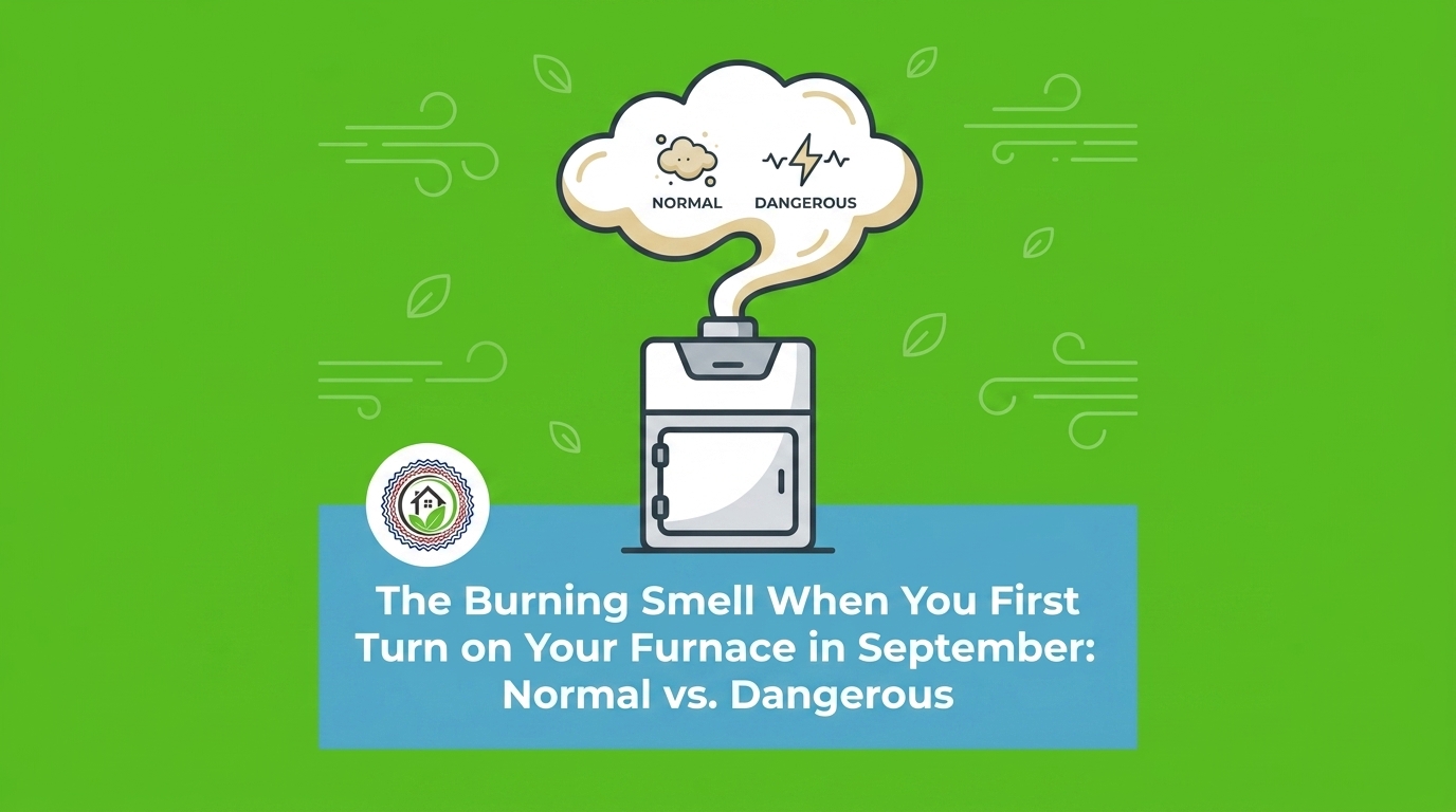 The Burning Smell When You First Turn on Your Furnace in September: Normal vs. Dangerous