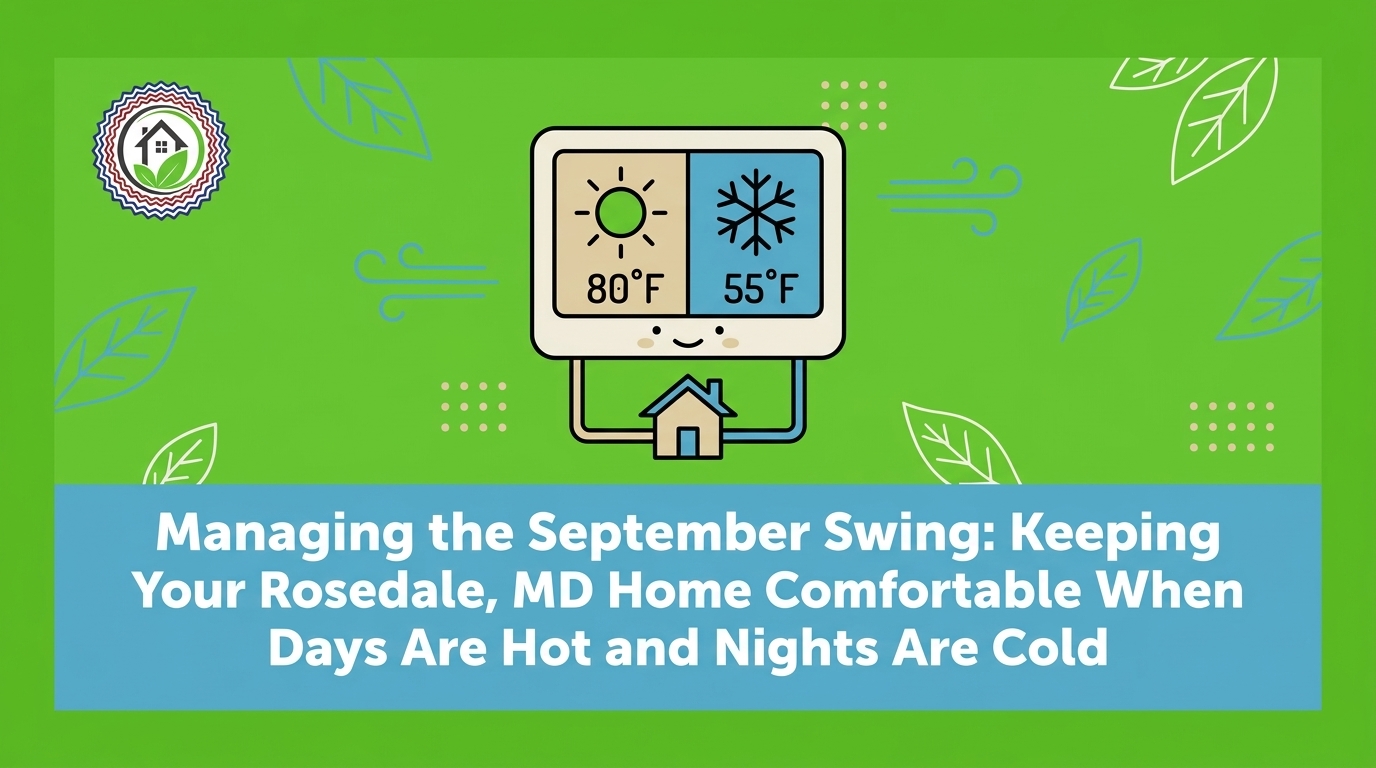 Managing the September Swing: Keeping Your Rosedale Home Comfortable When Days Are Hot and Nights Are Cold